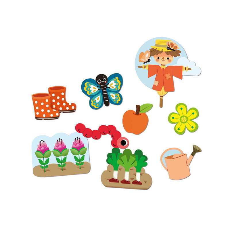 80 gommettes le jardin - Lito