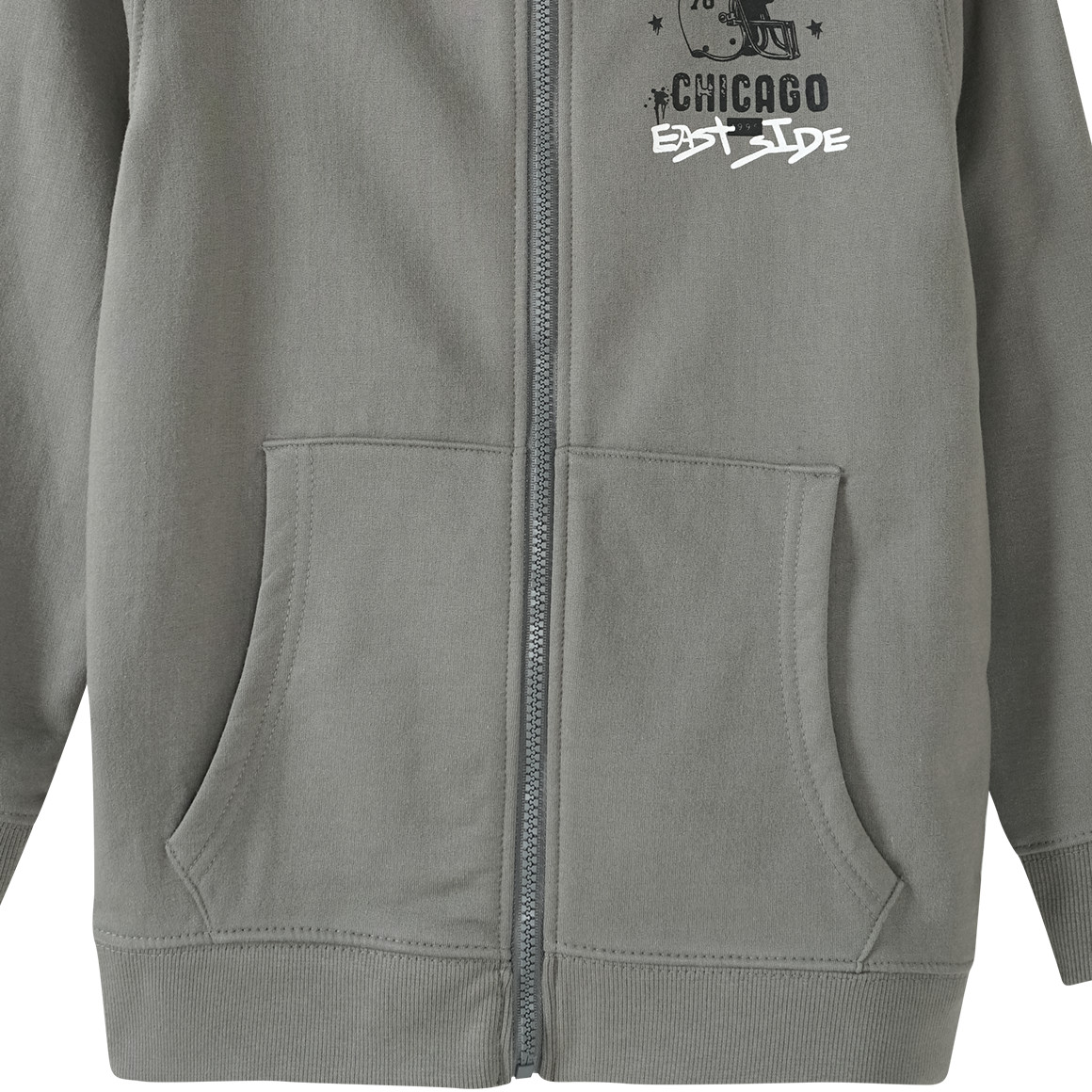 Jungen Sweatjacke mit City-Print