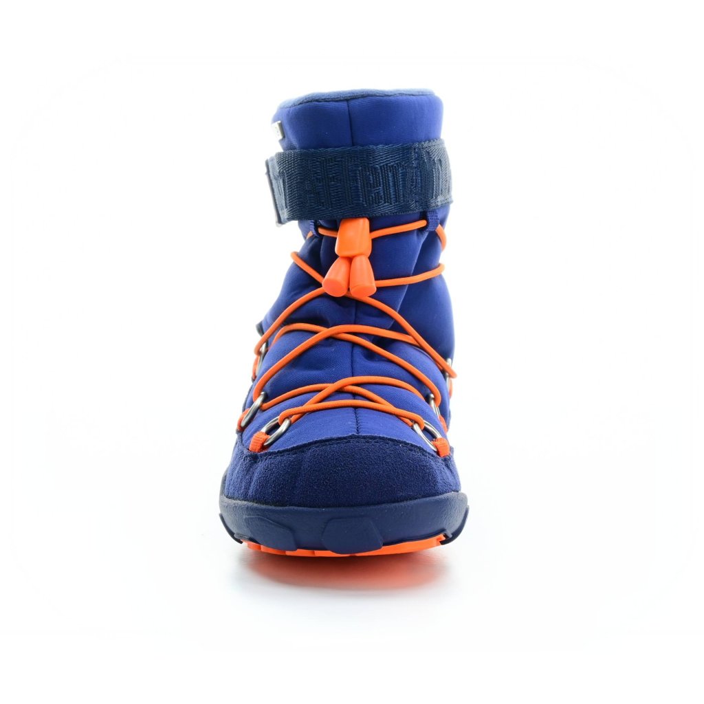 Affenzahn Schneestiefel Vegan Snowy Elefant Blau Winterbarfußschuhe