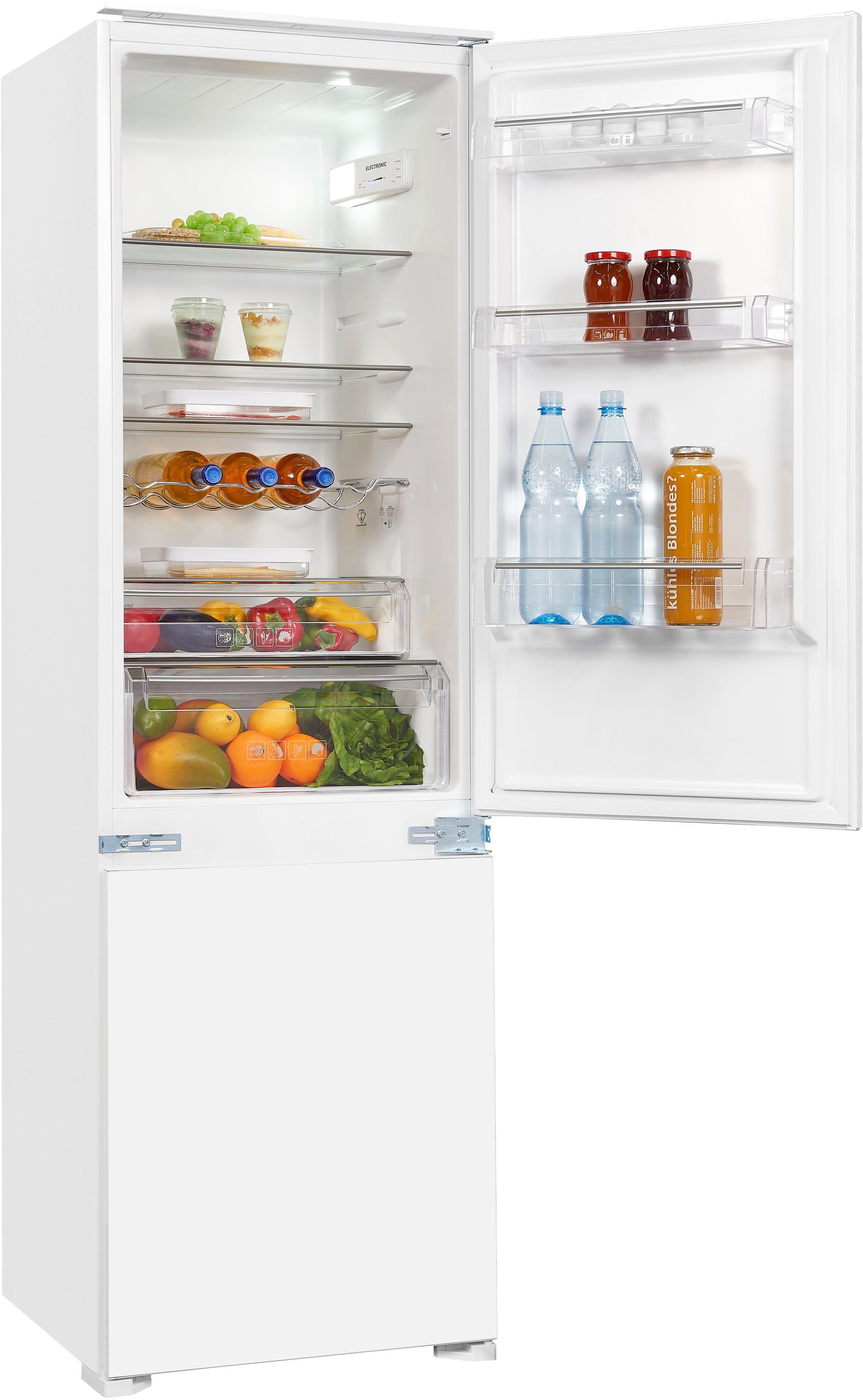 exquisit Einbaukühlgefrierkombination EKGC270-70-E-040E, 178,5 cm hoch, 54 cm breit