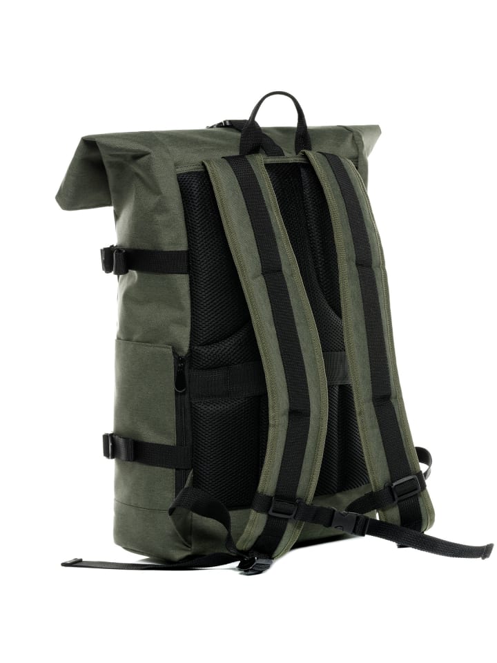 SONS OF ALOHA Rucksack XL RollTop Rucksack KANE erweiterbar| Laptop-Fach groß in grün günstig kaufen onesize