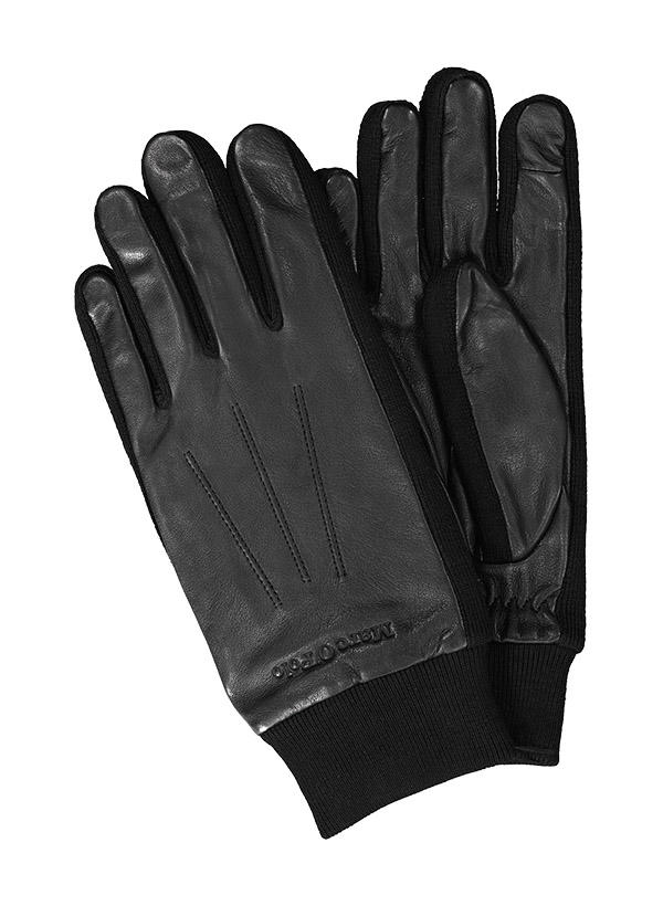 Marc O'Polo, Handschuhe, Lammleder, schwarz