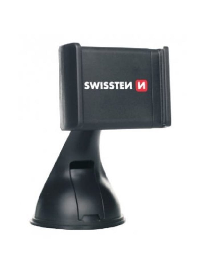 Swissten Universeller Auto-Halter mit Gummierter Oberfläche und 360 Drehung in schwarz günstig kaufen 20 cm
