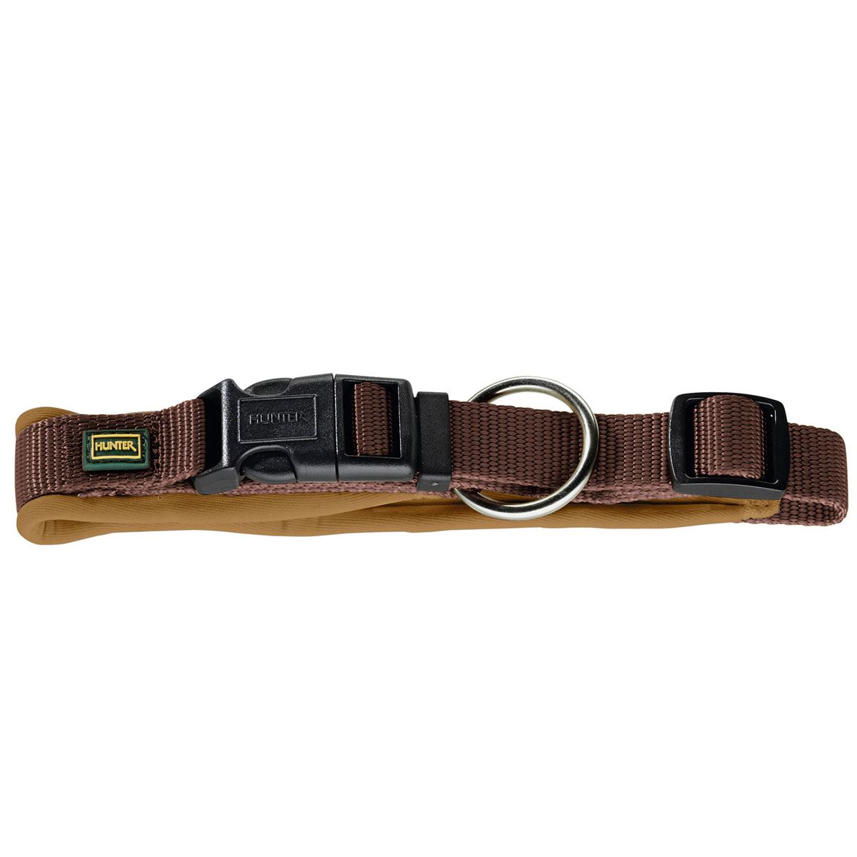 Hunter Neopren Vario Plus Halsung braun/karamell bei ZooRoyal