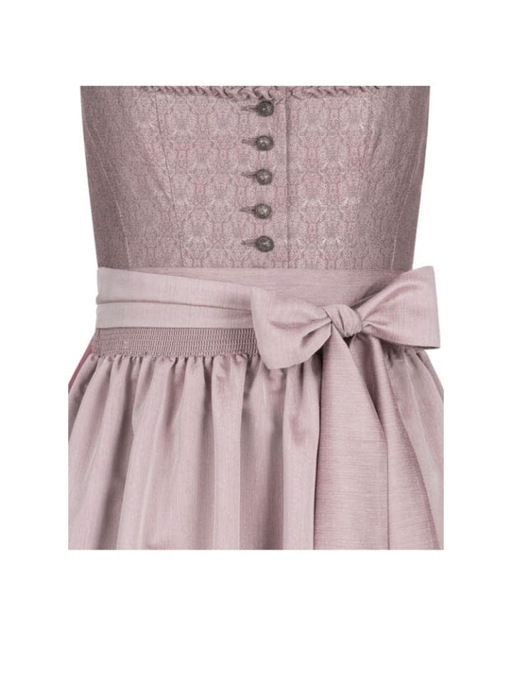 Nübler Dirndl lang Adele in Altrosa günstig kaufen
