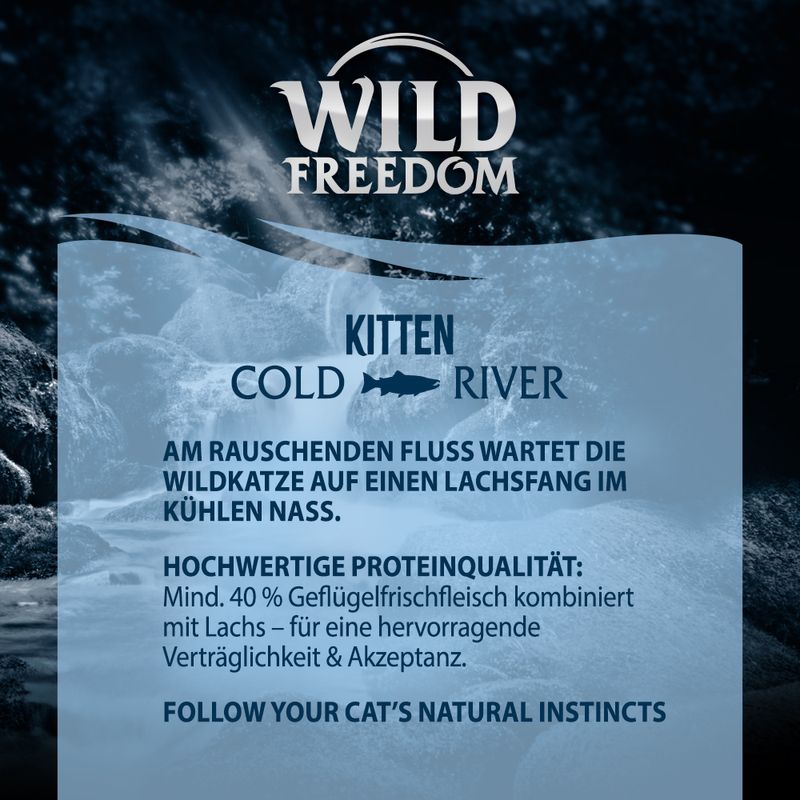 Wild Freedom Kitten Cold River Lachs - getreidefrei