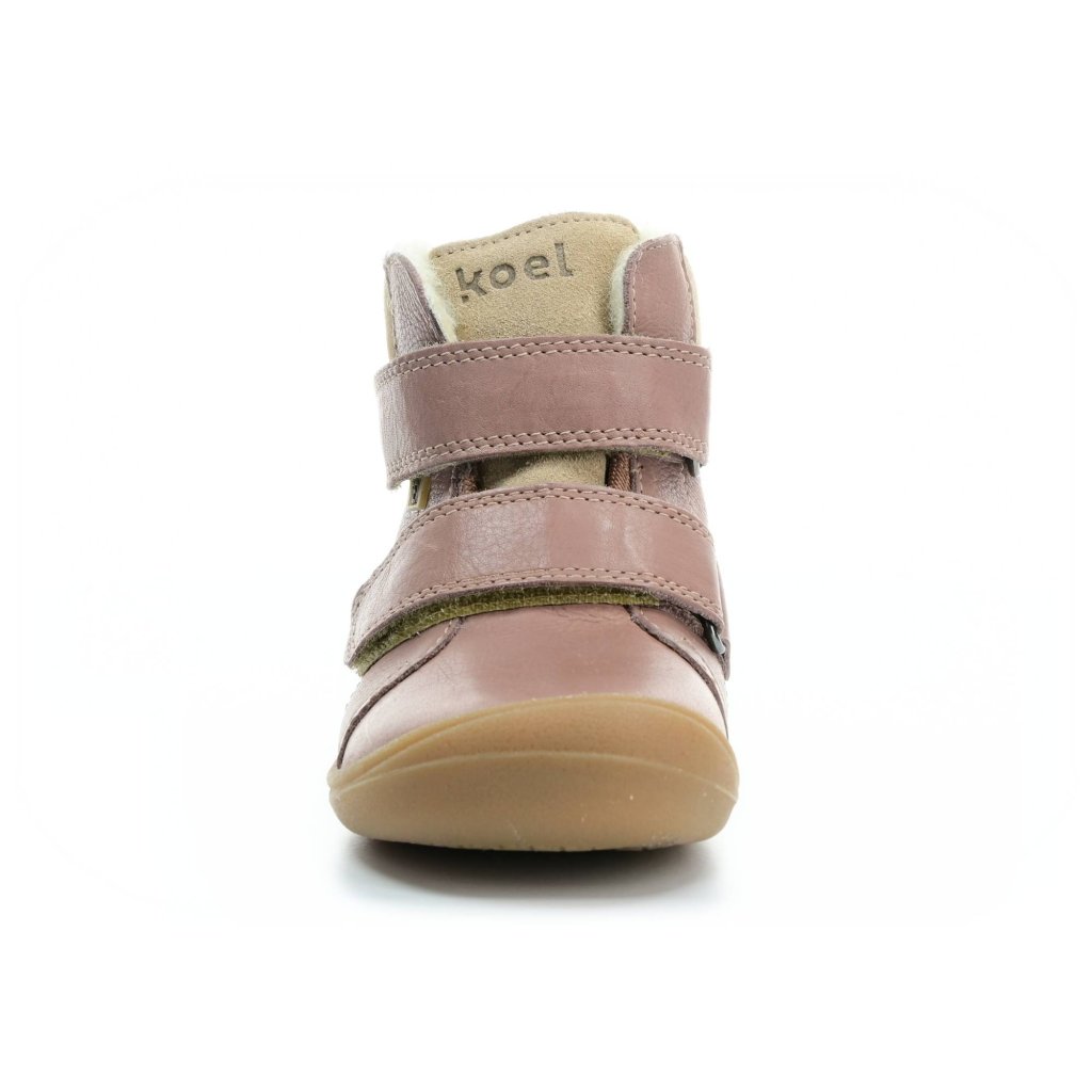 Koel4kids Brandon Tex Wool Old Pink 06T001.102-600 mit Wolle gefütterte Winterbarfußschuhe