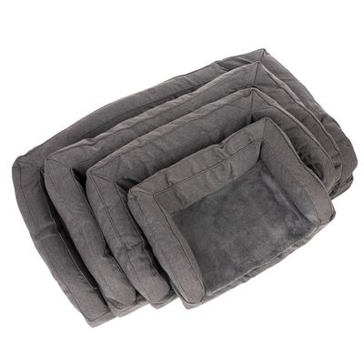 Orthopädisches Hundesofa grau