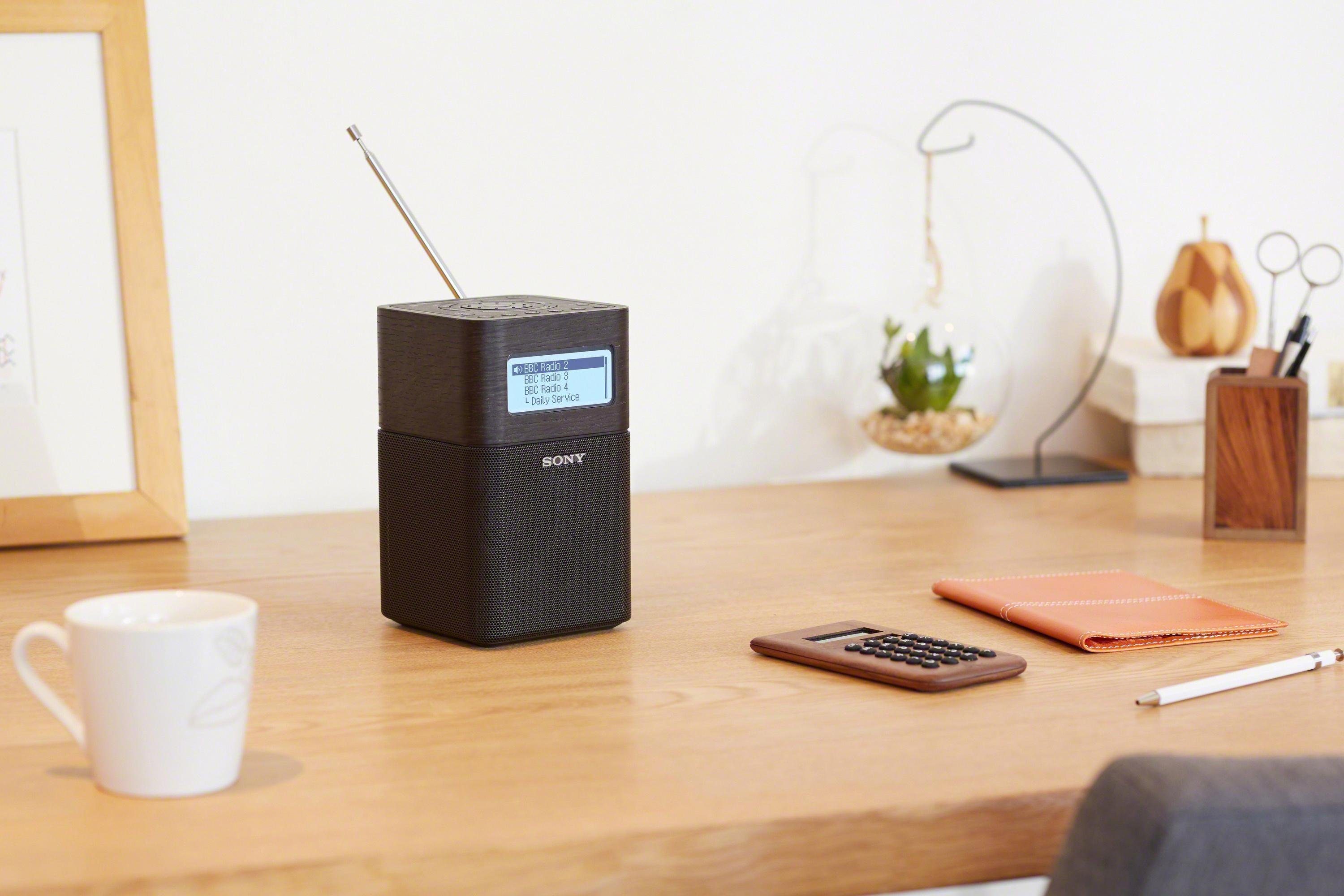 Sony XDR-V1BTD Radio (Digitalradio (DAB), FM-Tuner mit RDS)