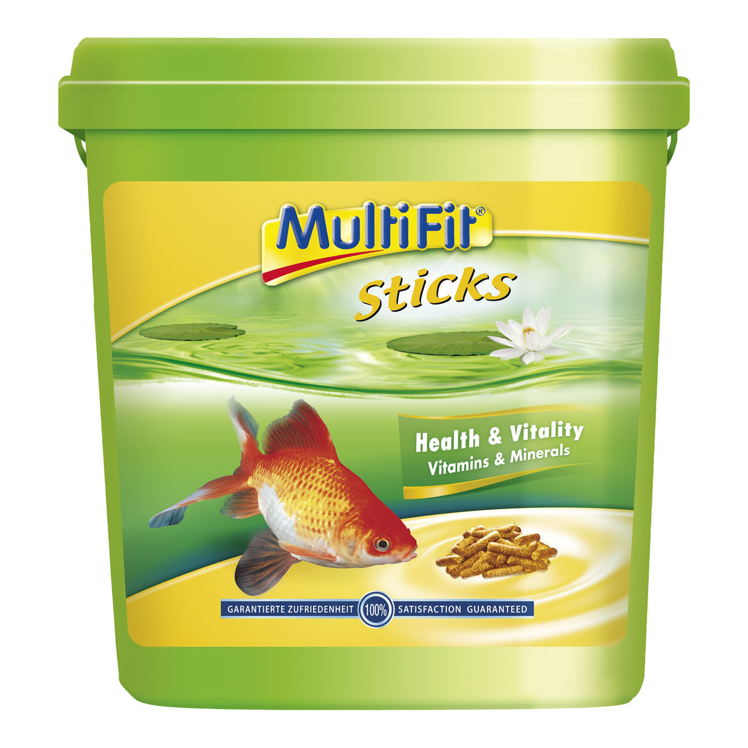 MultiFit Hauptfutter MultiFit Sticks für Teichfische 5 l