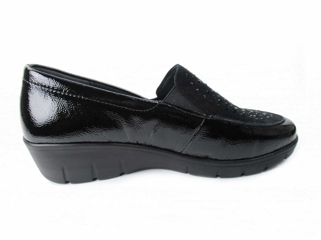 SEMLER Komfort Slipper schwarz Judith