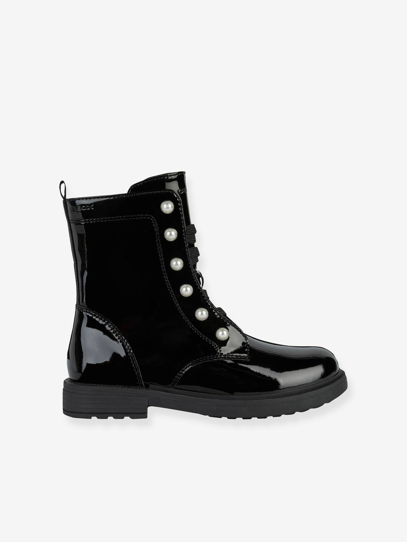 Boots fille Eclair GEOX® noir fonce uni