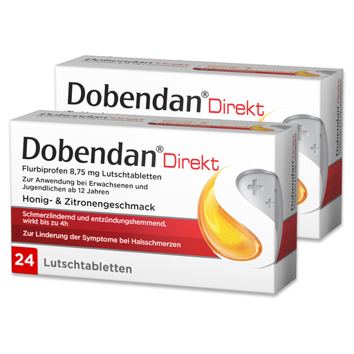 Dobendan Direkt 8.75 SPARSET  2X36 St  Lutschtabletten