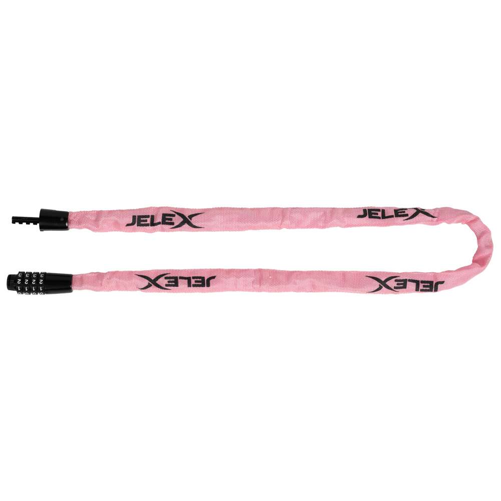 JELEX Dr.Security Fahrradschloss rosa