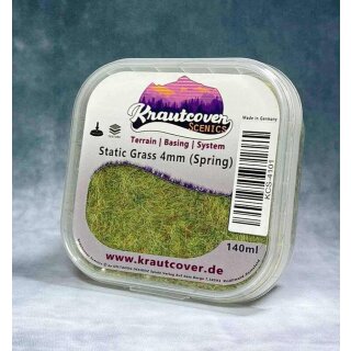 Krautcover Scenics - Static Grass Spring 4mm (140ml)