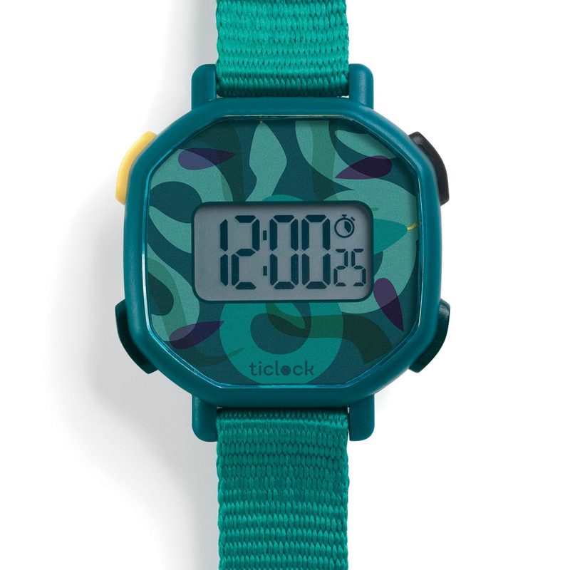 Montre green snakes Djeco