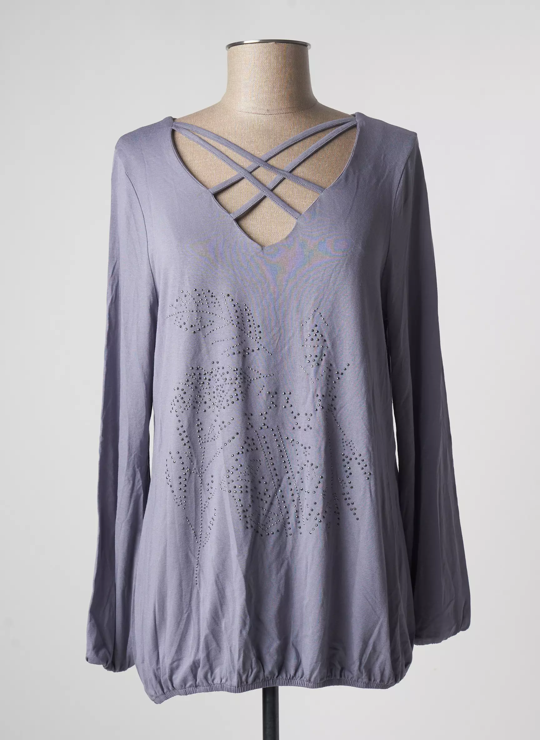 Multiples Tshirts Femme couleur gris