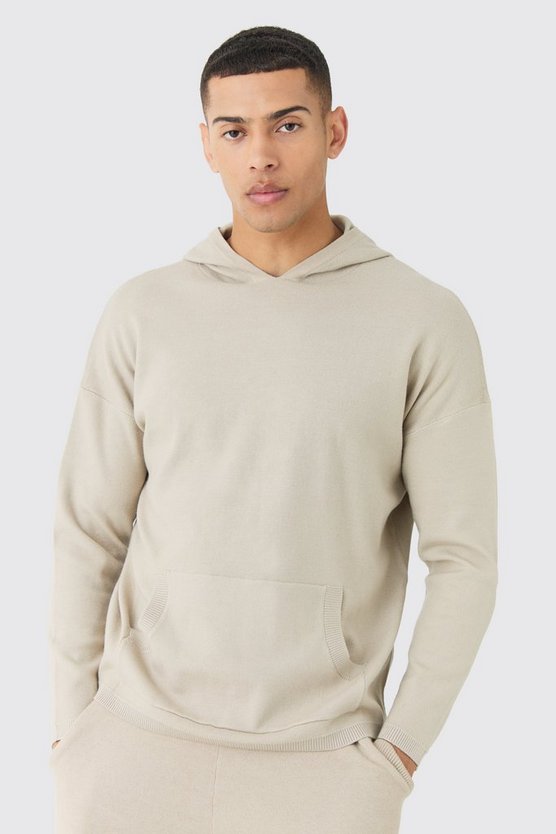 Strick-Hoodie