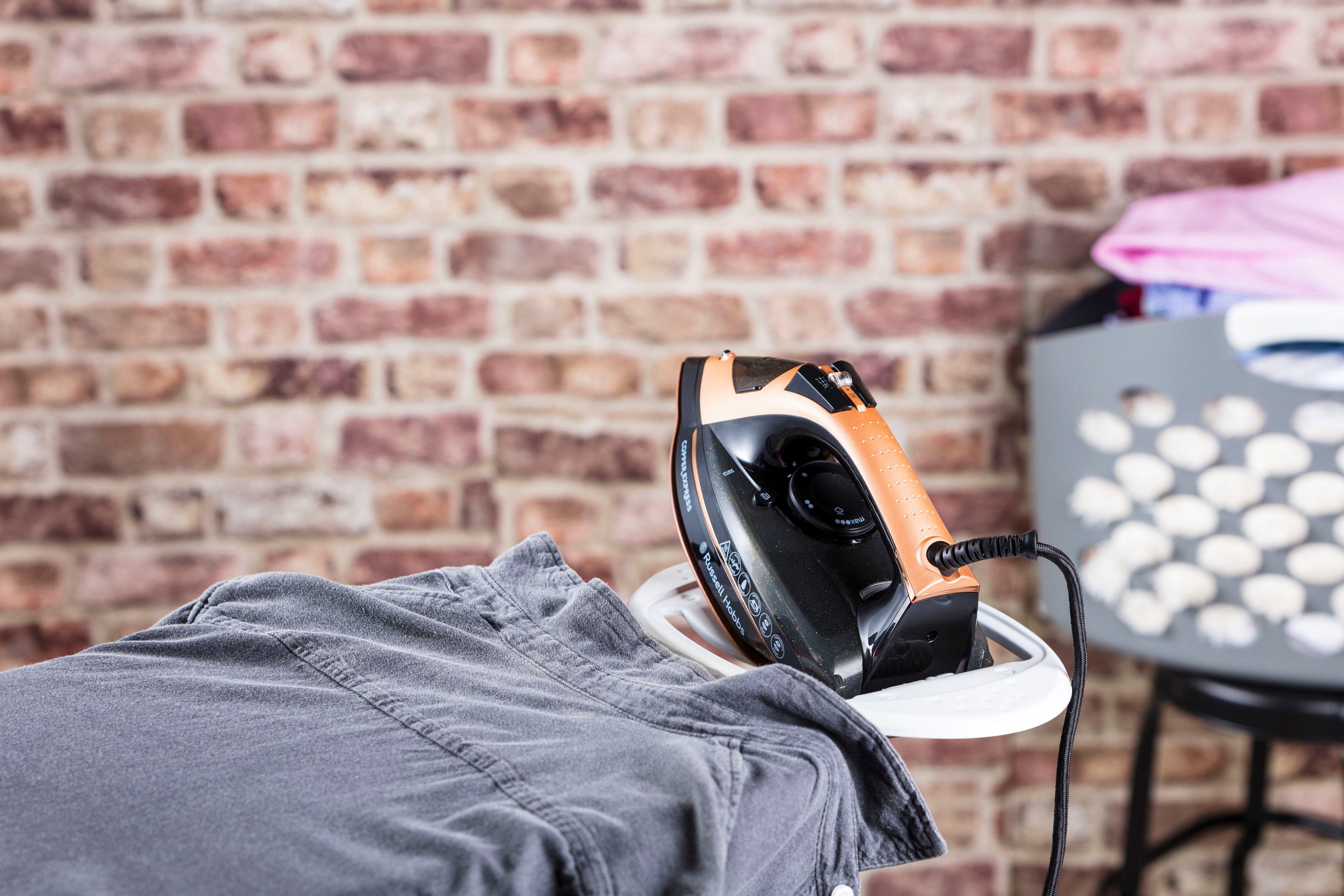 RUSSELL HOBBS Dampfbügeleisen Copper Express 23975-56, 2600 W