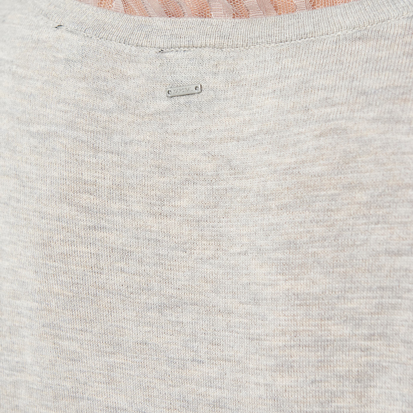 FAME   Pull gris Femme