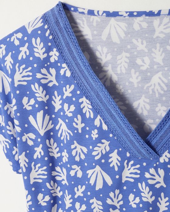 Pyjashort maille jersey recyclée* Climatyl