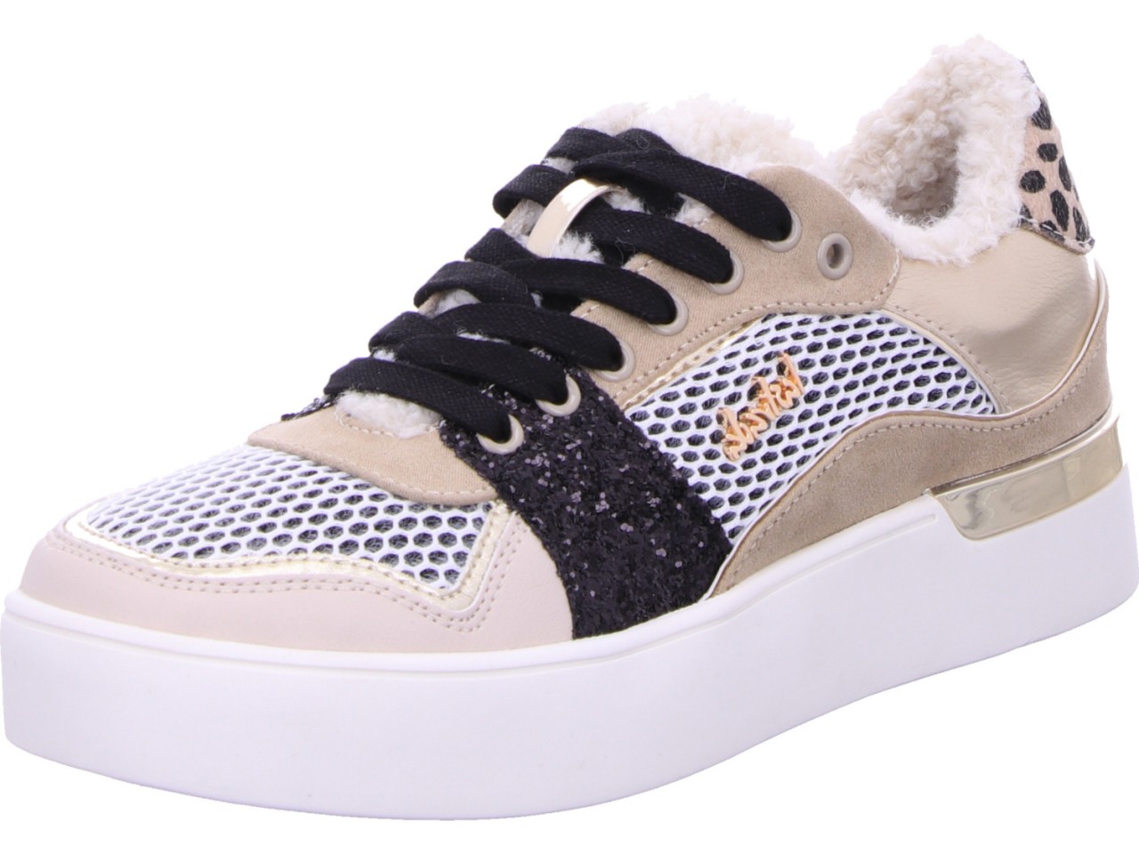 EDEL FASHION Freizeit Schnürer beige