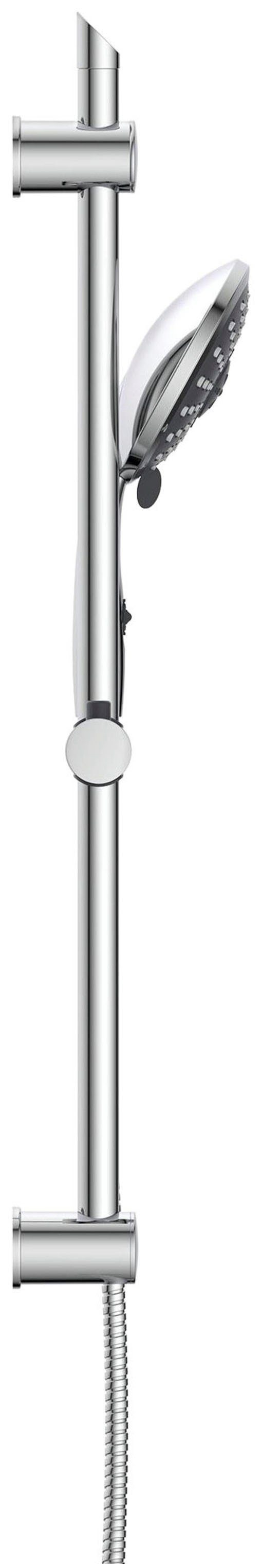 Schütte Brausegarnitur Florenz, Höhe 70 cm, 5 Strahlart(en), Set, Regendusche, Wellness Duschkopf mit 5 Funktionen