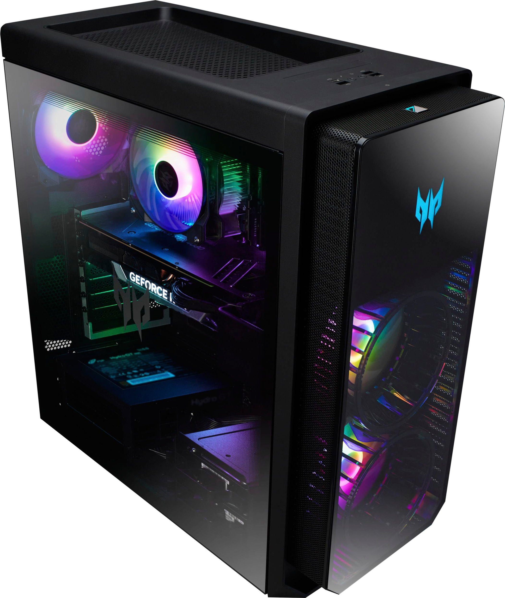 Acer Predator Orion 5000 Gaming-PC (Intel® Core i7 13700F, GeForce® RTX™ 3080, 32 GB RAM, 2000 GB HDD, 1000 GB SSD, Luftkühlung)