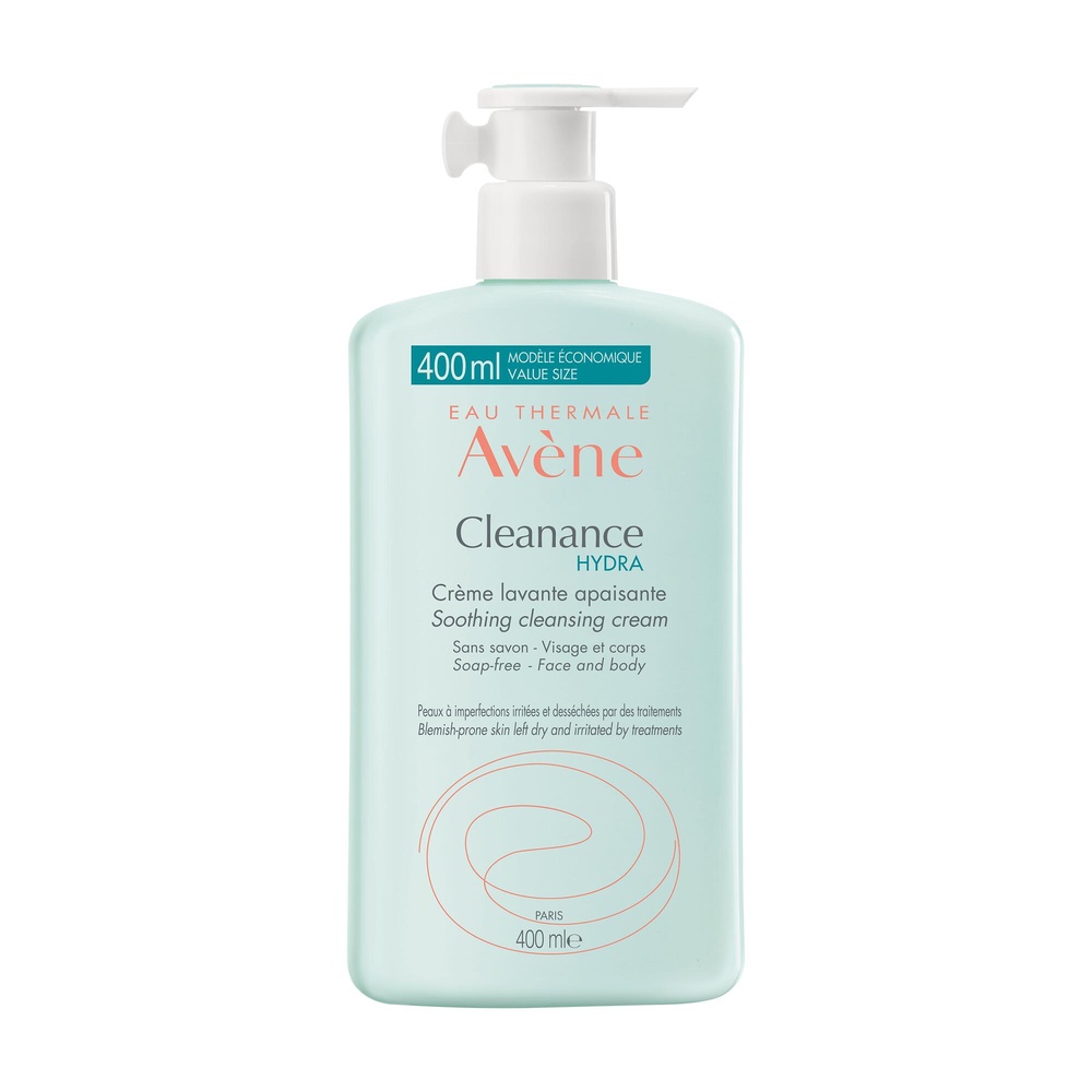 Avène CLEANANCE  HYDRA Crème Lavante Apaisante   400ml Crème lavante