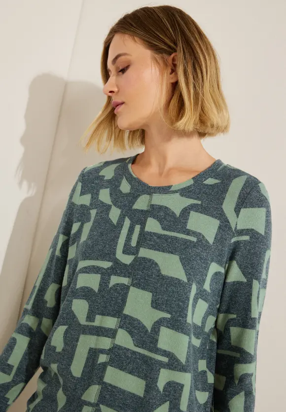 CECIL Shirt mit Letter Print