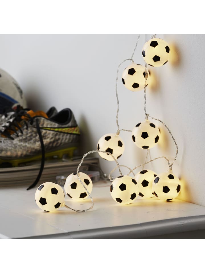 STAR Trading LED Lichterkette ,Funlight' Fussball Motiv, Batterie, Timer, 135cm günstig kaufen onesize
