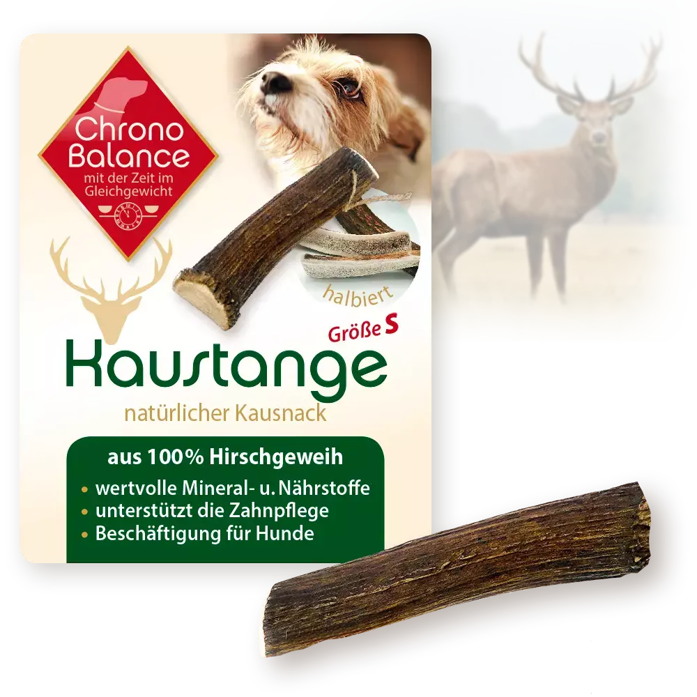 ChronoBalance Snacks ChronoBalance Rothirsch Geweihstange Halbiert 40 g