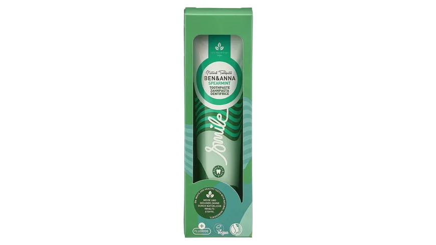 BEN&ANNA Zahnpasta Alutube Spearmint 75 ml