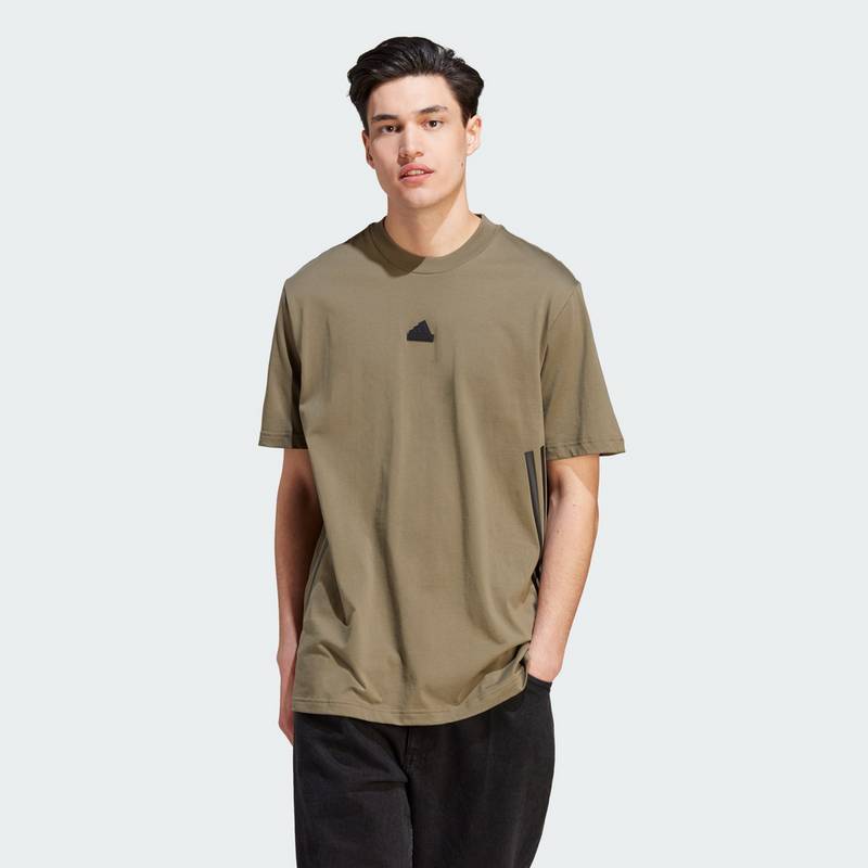 adidas Future Icons 3-Streifen T-Shirt Funktionsshirt Herren