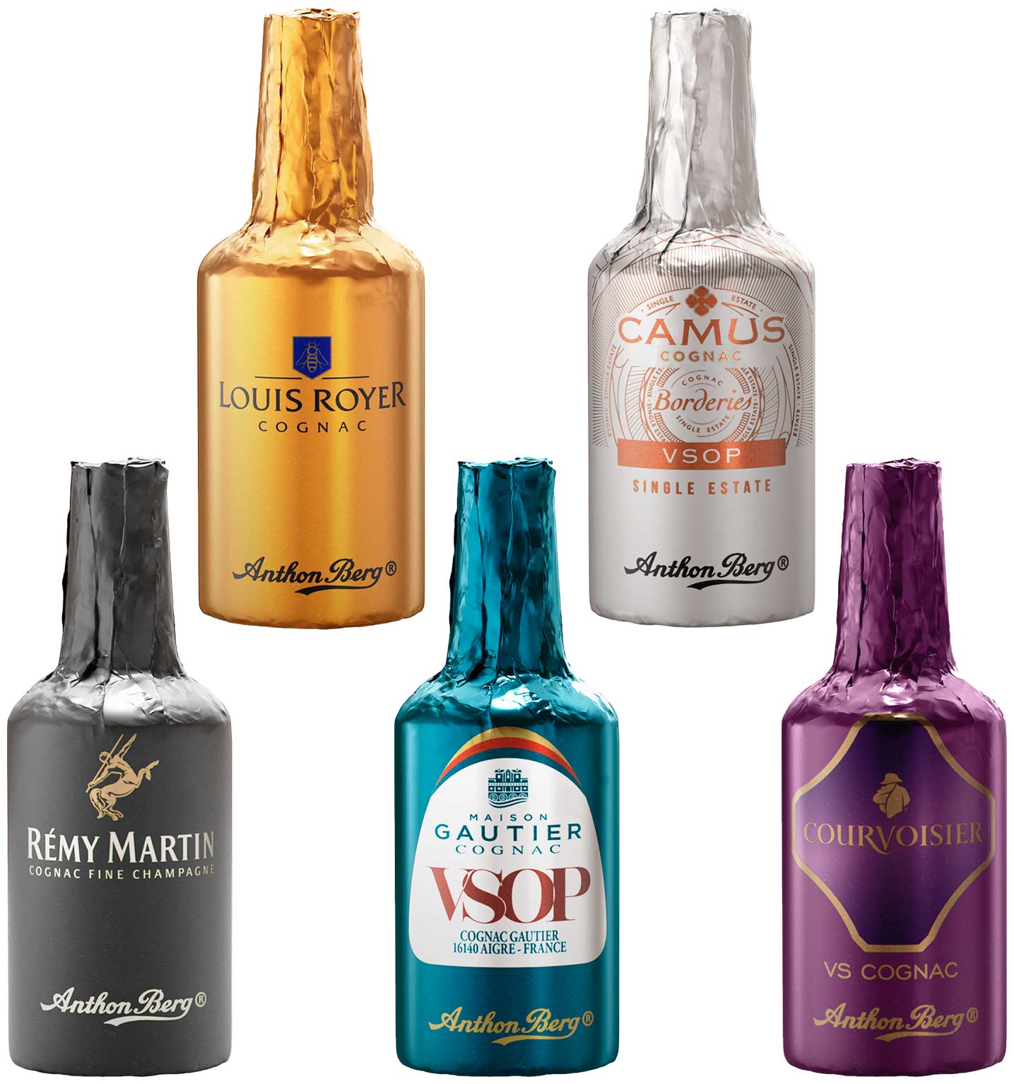 Anthon Berg Cognac Selection 5er