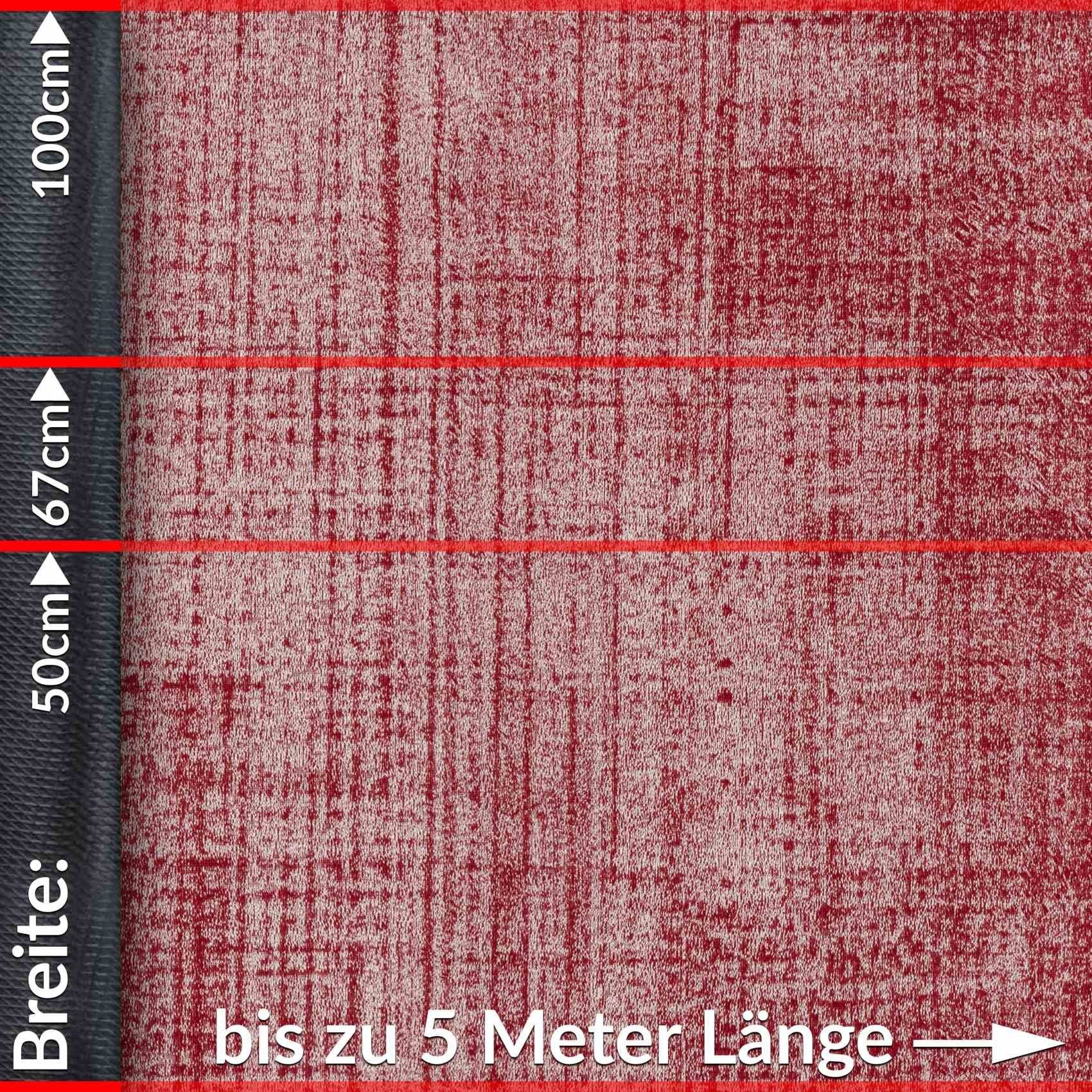 Küchenläufer Teppichläufer Küchenläufer Läufer Textil ANTON Premium Modern Robust, ANRO, Rechteckig, Höhe: 3 mm, Textil