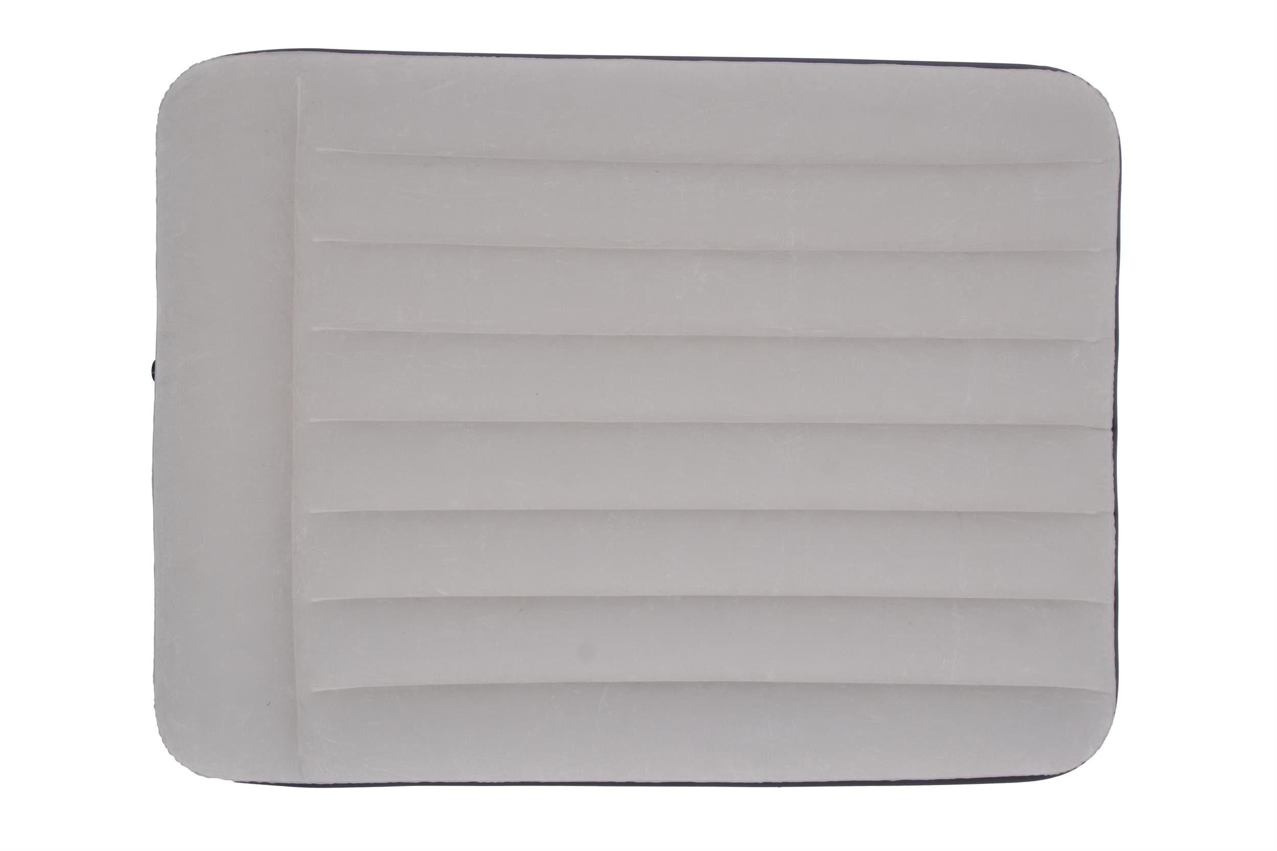 Avenli Luftbett Luftmatratze mit eingebauter Pumpe 203x152x30 cm, (Doppelbett für 2 Personen), mit beflockter Oberfläche