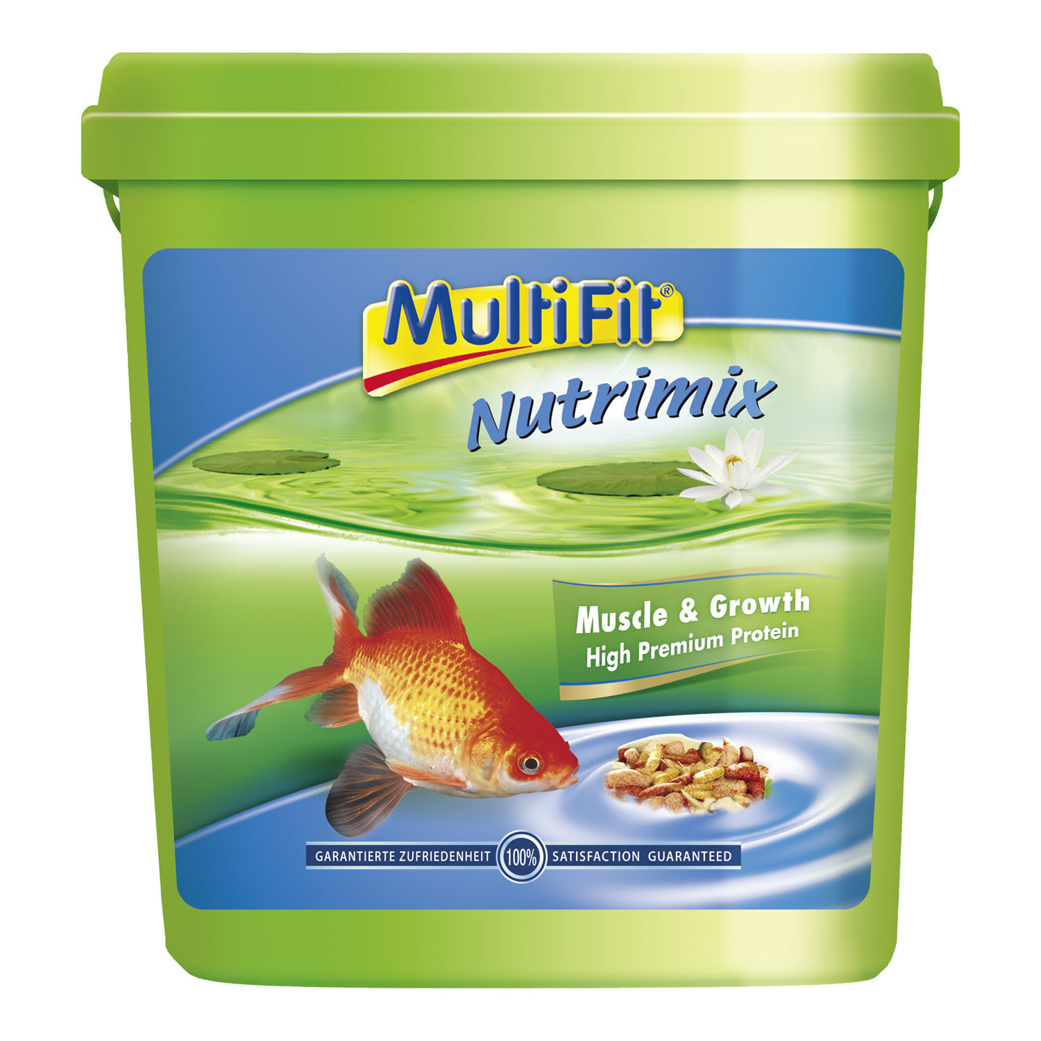 MultiFit Hauptfutter MultiFit NutriMix für Teichfische 10 l