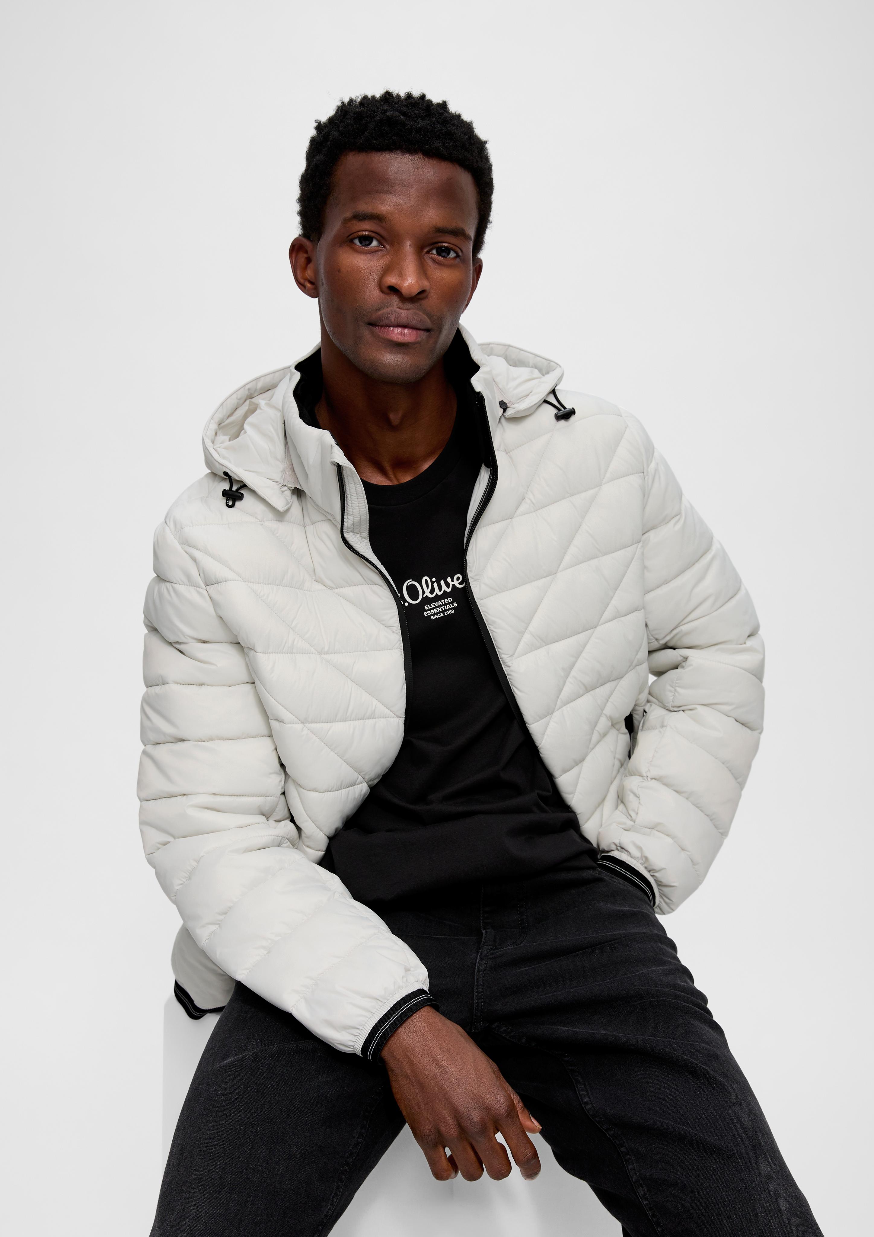 Steppjacke mit Kontrast-Details  2131724-9016