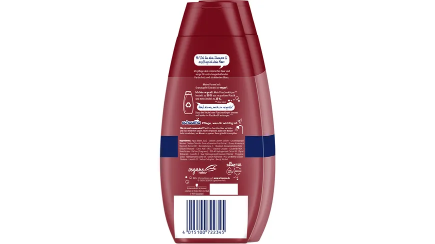 SCHAUMA Shampoo Color Glanz 2x400ml 800 ml