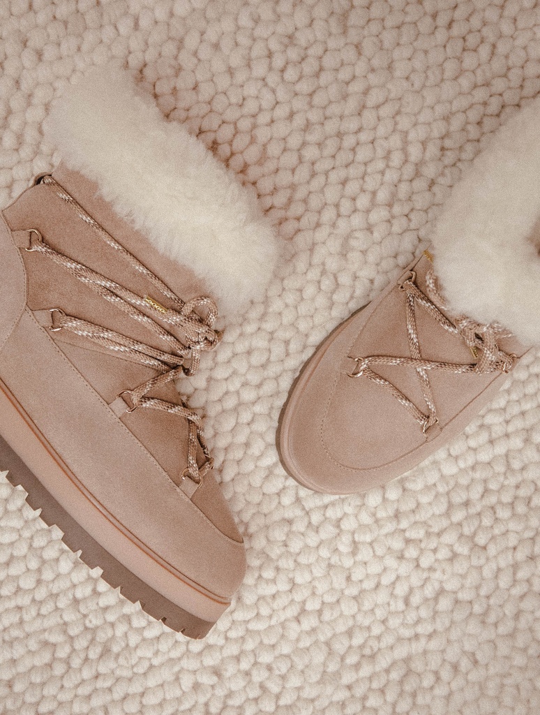 Kiruna - Taupe Mohair