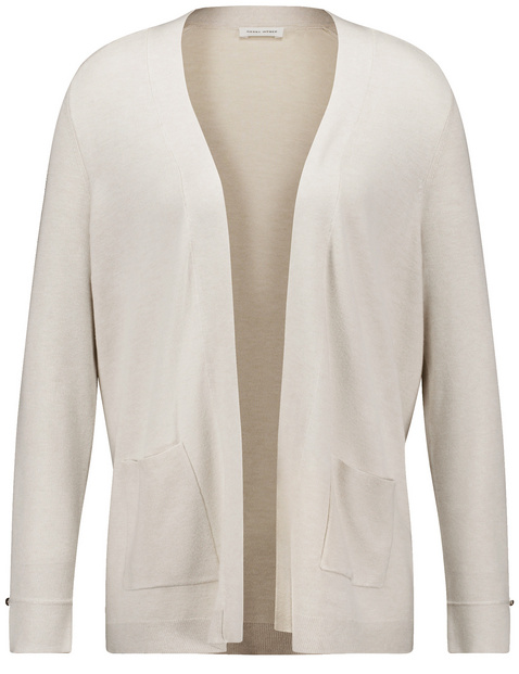 Offener Cardigan aus Feinstrick