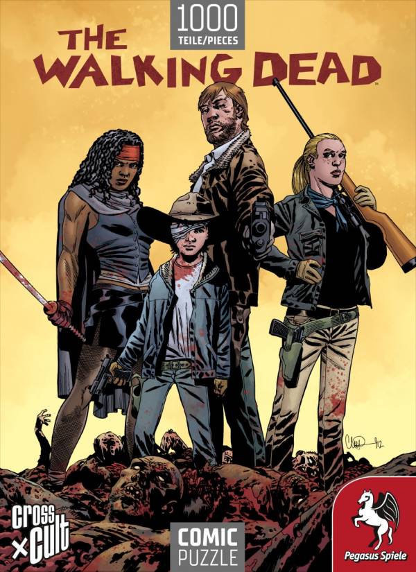 Puzzle: The Walking Dead (Die Zombiejäger), 1.000 Teile