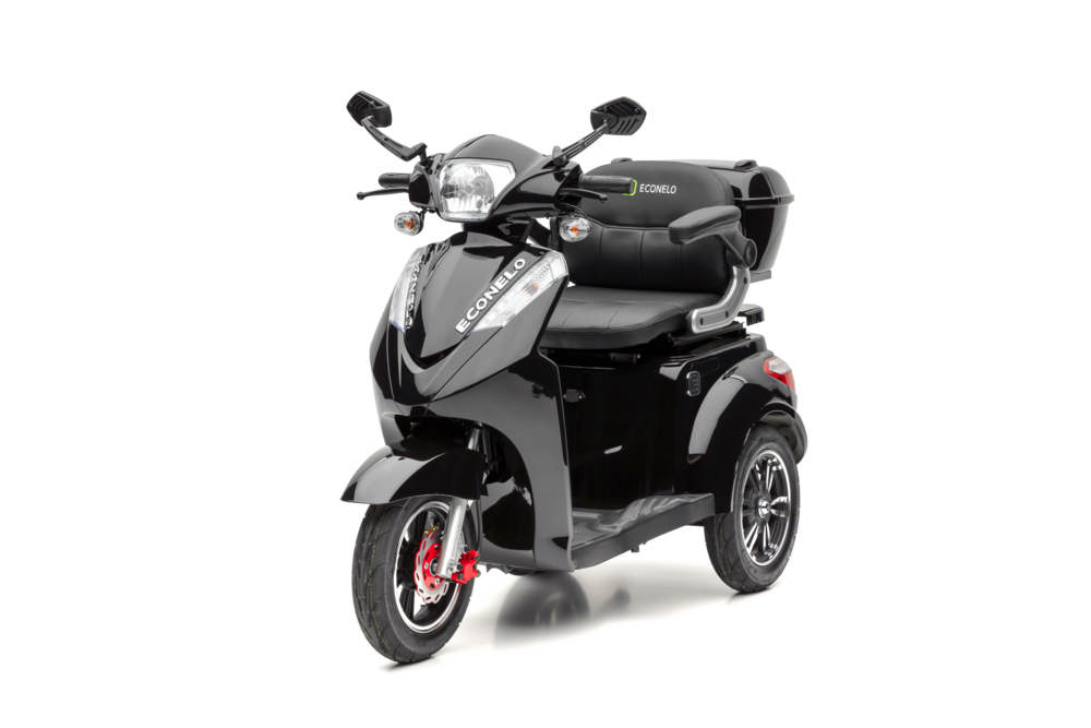 Econelo Elektro Dreiradroller ECONELO S1000 schwarz