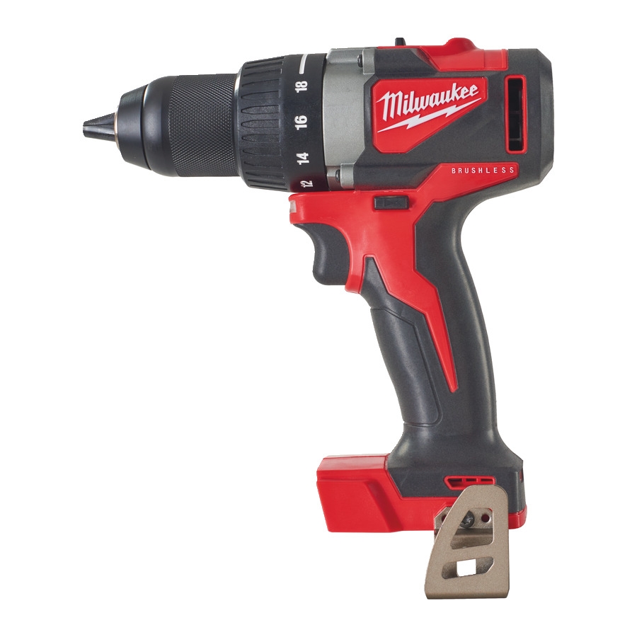 Milwaukee 4933464514 M18 BLDD2-0X Mașină de găurit compactă fără perii, 18 V, fără baterii și încărcător