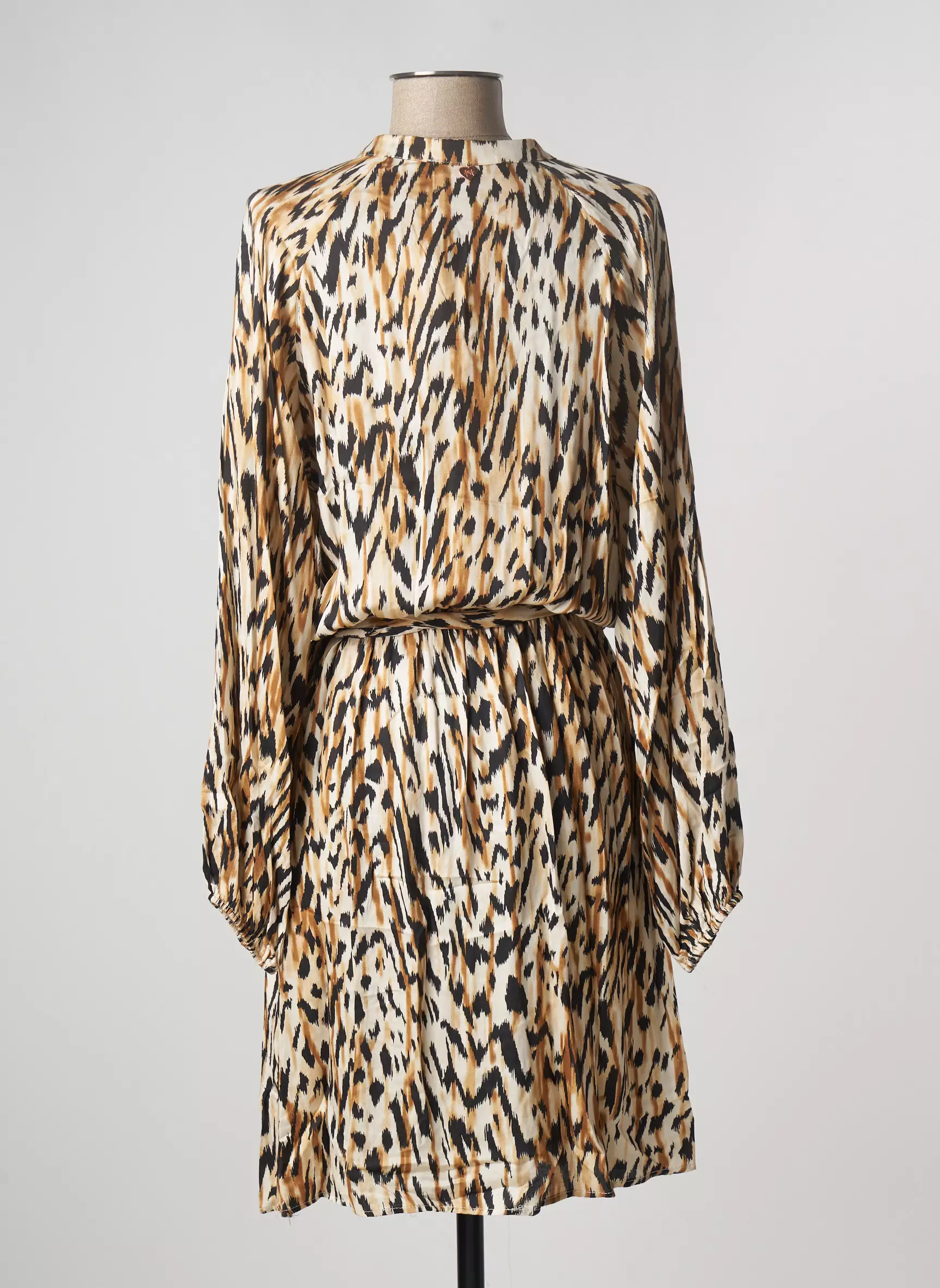 Amelie Amelie Robes Mi Longues Femme couleur beige