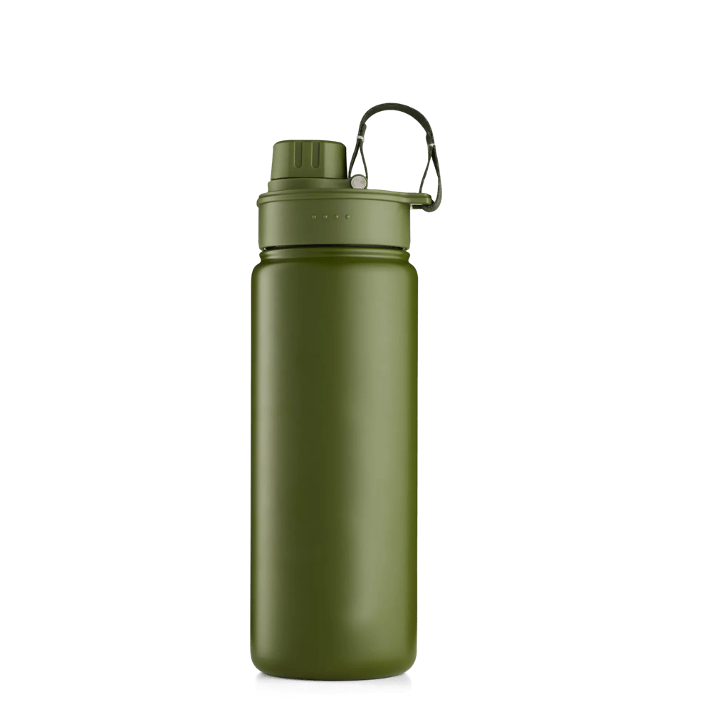Trinkflasche Olive
