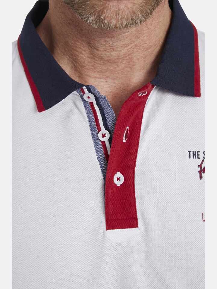 Jan Vanderstorm Poloshirt DILAN in weiß günstig kaufen