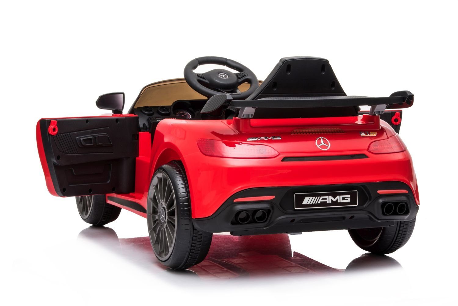 Toys Store Elektro-Kinderauto Mercedes Gtr Amg Kinder Elektro Auto Kinderfahrzeug Sportwagen, Belastbarkeit 35 kg