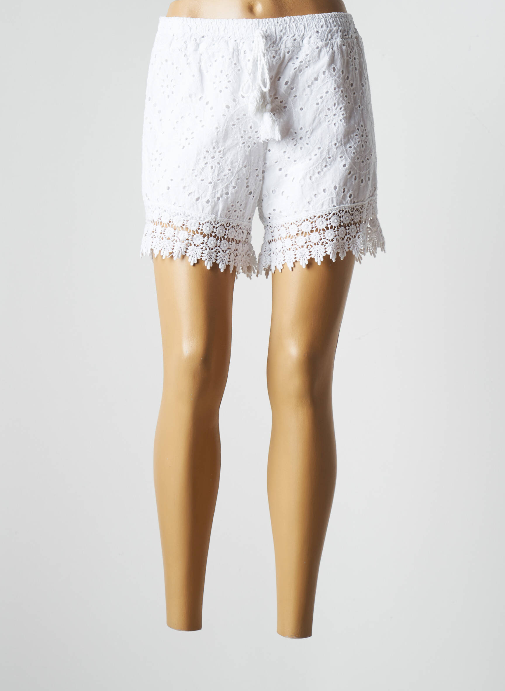 La Petite Nimoise Shorts 1 Femme couleur blanc